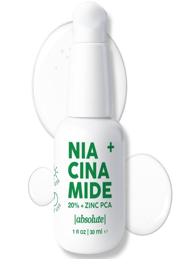 Absolute 20% Niacinamide + 1% Zinc PCA Serum – High-Strength Oil-Balancing Serum for Smoother, More Even-Looking Skin - Image 1